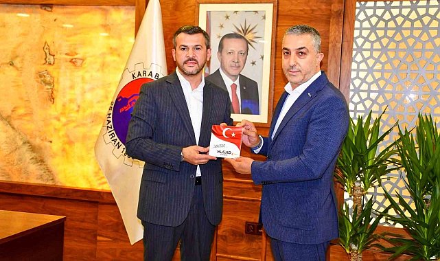 İş dünyasından Başkan Çetinkaya'ya ziyaret