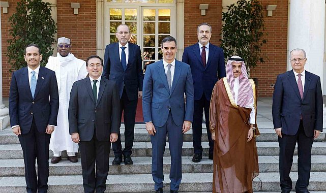 İspanya Başbakanı Sanchez, Gazze Temas Grubu'nu kabul etti
