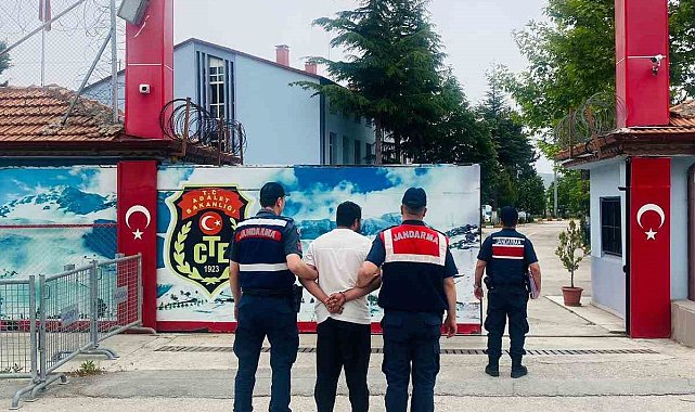 Isparta'da 20 yıl 4 ay 11 gün kesinleşmiş hapis cezası ile aranan şahıs yakalandı