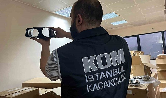 İstanbul'da 90 milyon liralık kaçak oto yedek parçası ele geçirildi