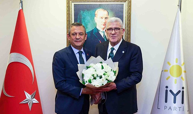 İYİ Parti lideri Dervişoğlu ile CHP Genel Başkanı Özel'in görüşmesi başladı