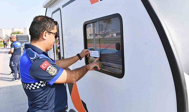 İzmir Büyükşehir Belediyesinden karavan işgaline önlem