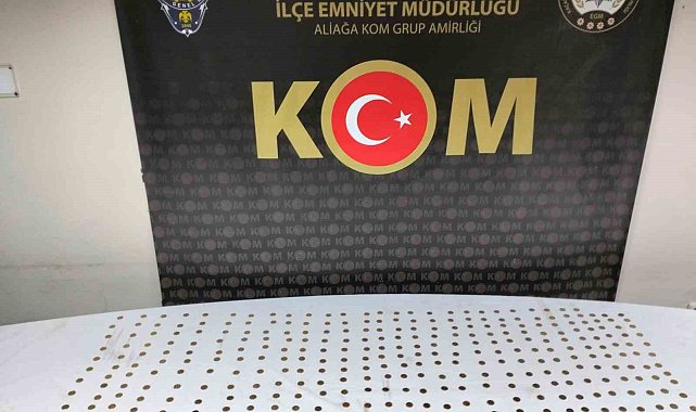 İzmir'de 340 adet sikke ele geçirildi