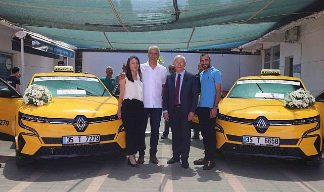 İzmir'de elektrikli taksi dönemi başladı