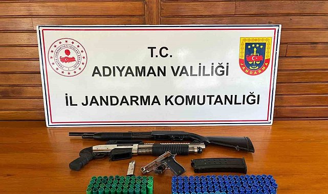 Jandarma silah ele geçirdi