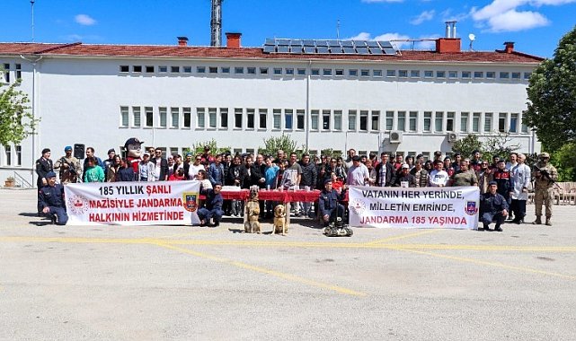 Jandarmanın kuruluşunun 185'inci yıl dönümü renkli etkinliklerle kutlandı