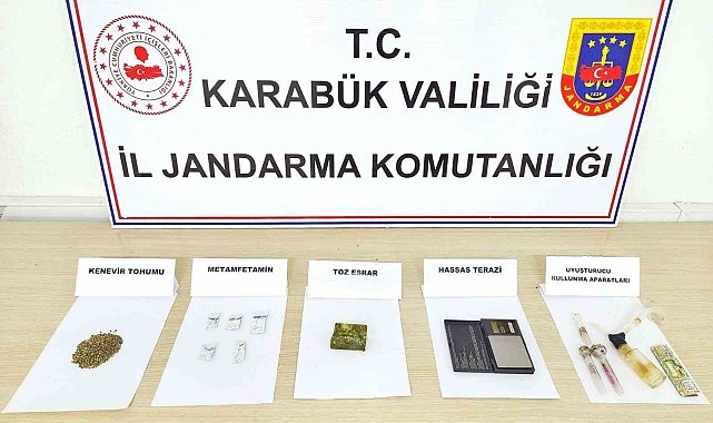 Jandarrmadan uyuşturucu operasyonu