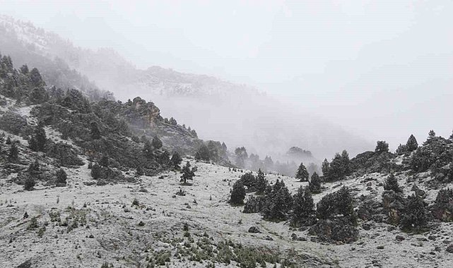 Kahramanmaraş Mayıs ayında beyaza büründü
