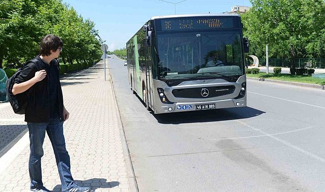 Kahramanmaraş'ın ilk hibrit otobüsleri yollarda