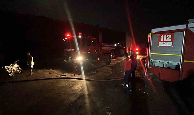 Kahramanmaraş'ta boya fabrikasında patlama: 3 yaralı