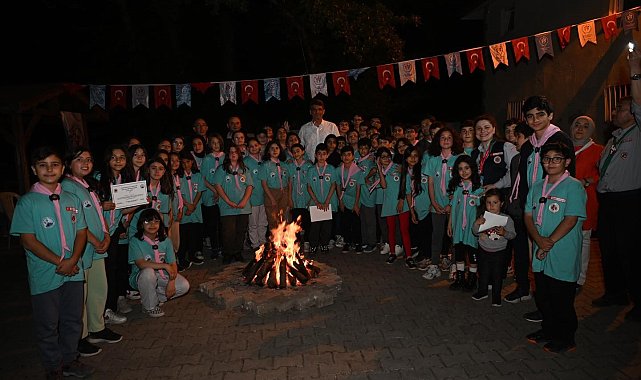 Kamp ateşi Kartepe'de yakıldı