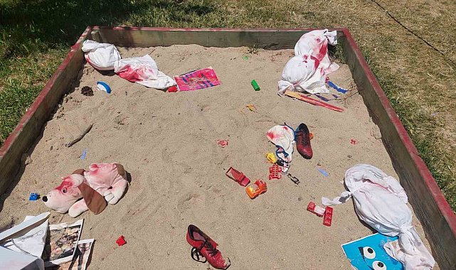 Kampüsü Gazze'ye çevirdiler: Senaryosu bile acıtıyor