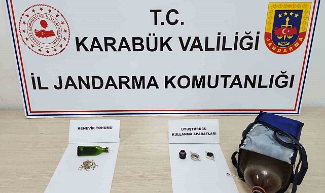 Karabük'te kenevir operasyonu
