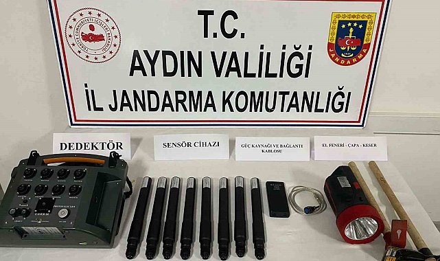 Karacasu'da tarihi eser operasyonu: 1 gözaltı