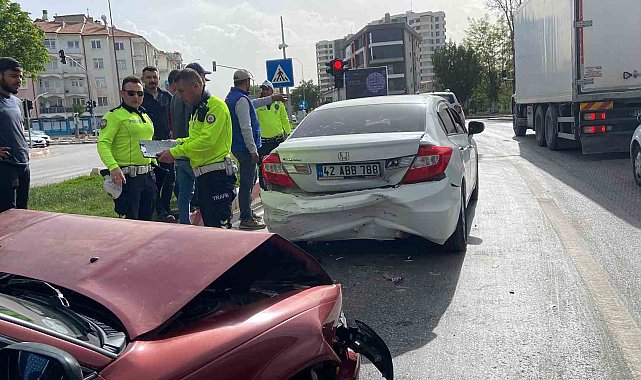 Karaman'da trafik kazası: 3 yaralı