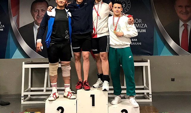 Karatay'ın haltercilerinden dereceler