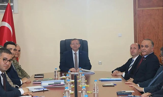 Kars'ta güvenlik ve asayiş toplantısı yapıldı