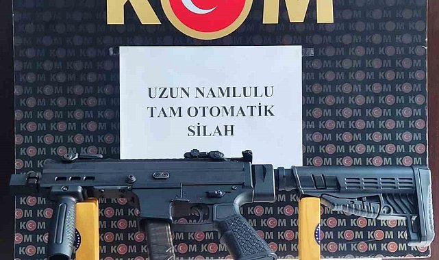Kastamonu'da tam otomatik silah ele geçirildi: 1 gözaltı