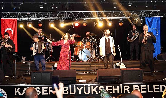 Kayseri'de Avrupa günleri Konseri'ne yoğun ilgi