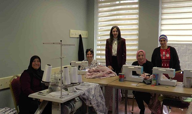 Kayseri'de bir ilçeye kadın eli değdi