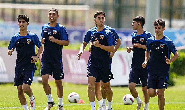 Kayserispor, sezonun son antrenmanını yaptı