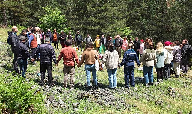 Kazdağları'nda Bitki Hakları Manifestosu okudular