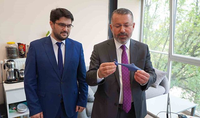 KBÜ Rektörü Kırışık'tan İnsansız Nano Helikopter Proje Görüşmesi
