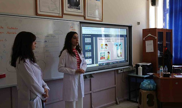 KBÜ tarafından ilkokul ve ortaokul öğrencilerine Temel Sağlık Eğitimi verildi