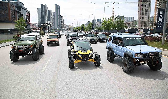 Keçiören'de özel bireylerle off-road turu