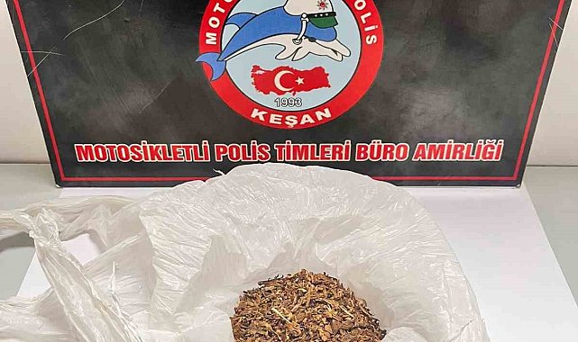 Keşan'da 2 şüphelinin üst aramasında 20,63 gram uyuşturucu ele geçirildi