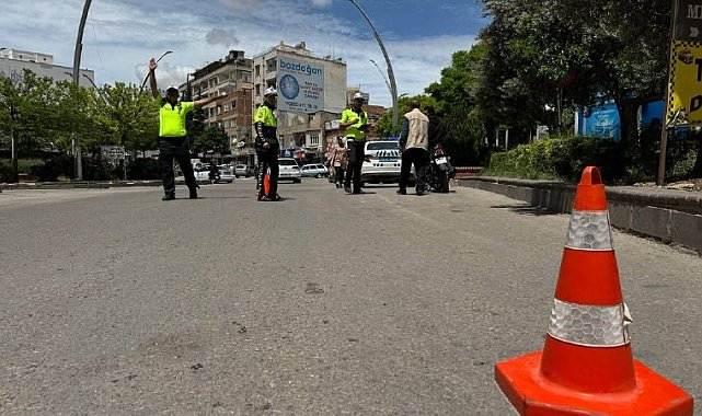 Kilis'te 3 bin 280 araç denetlendi