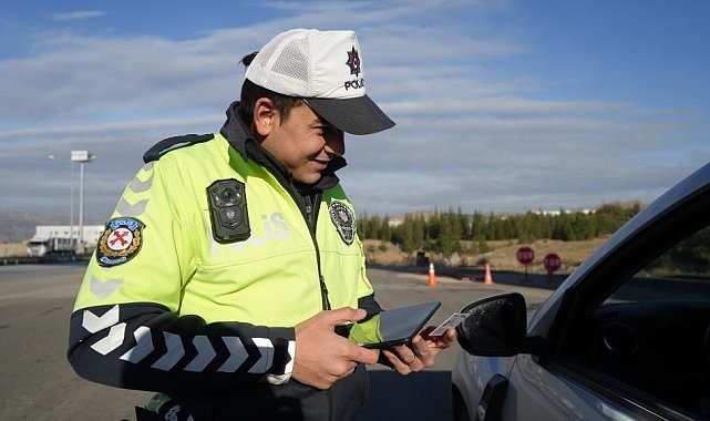 Kırıkkale'de bir haftada 7 bin 438 araç denetlendi