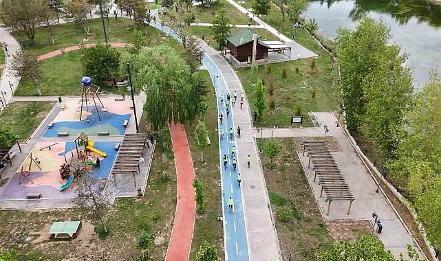 Kırıkkale'de pedallar sağlıklı yaşam için çevrildi