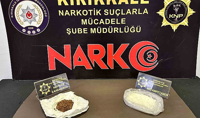 Kırıkkale'de uyuşturucu operasyonu: 2 tutuklama