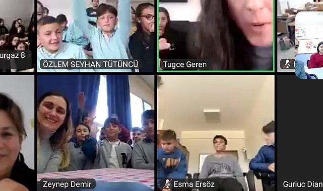 Kızılcaköy Şehit İdris Atalan Ortaokulu öğrencileri 'The Little Prince' projesi ile uluslararası iş birliği yaptı