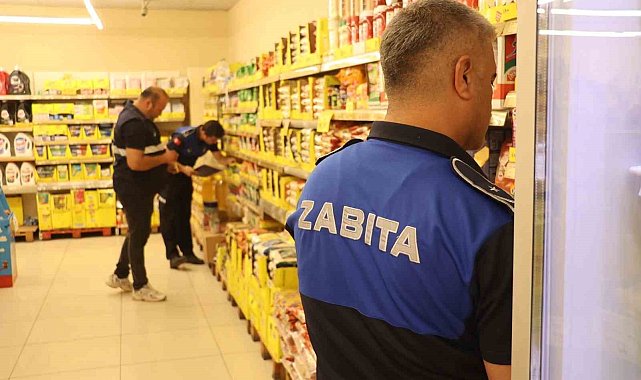 Koçarlı Belediyesi zabıta ekipleri market denetimi gerçekleştirdi