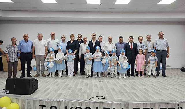 Koçarlı'da 4-6 yaş Kur'an Kursu öğrencilerinden yıl sonu etkinliği