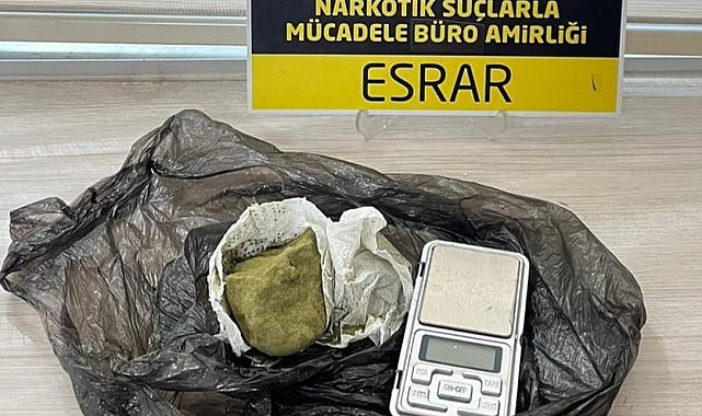 Konya'da uyuşturucu operasyonu: 1 tutuklama