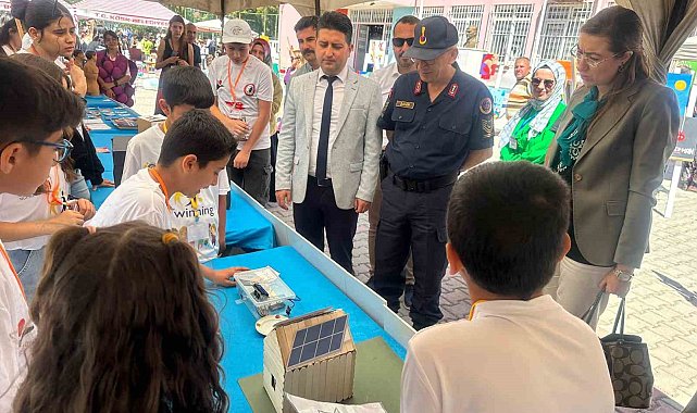 Köşk'te öğrenciler bilim fuarında bir araya geldi