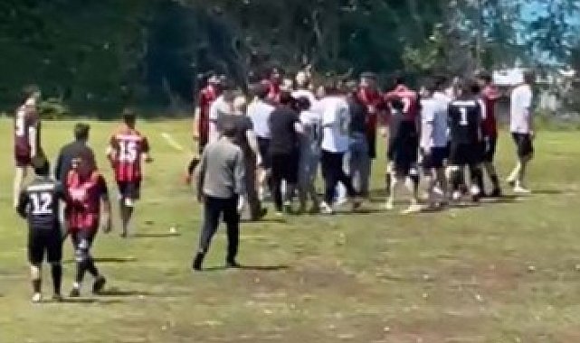 KTÜ'de futbol maçında doktorlar ile mimarlar arasında kavga çıktı