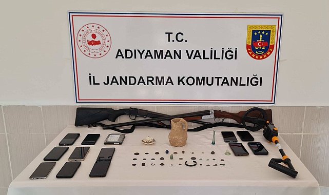 Kültür ve tabiat varlıklarına zarar veren suç örgütüne 5 ilde operasyon