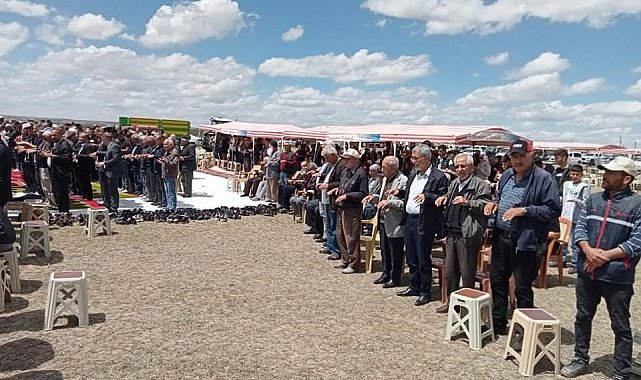 Kulu'da yağmur ve şükür duası yapıldı