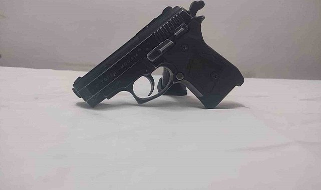 Kurusıkı tabanca ile yakalandı, 8 bin TL cezadan kaçamadı