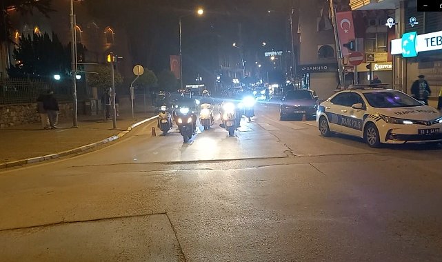 Kuryeler 'Ata Emre' için kornalarını çaldı