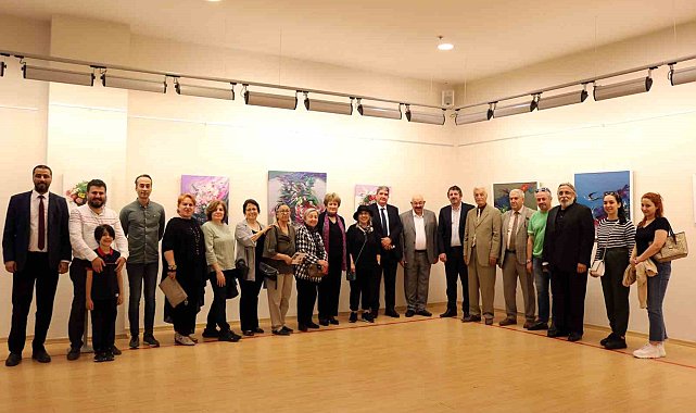 Kuşların Şarkısında Renkler Temalı Resim Sergisi