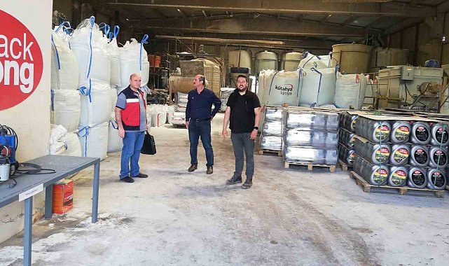 Kütahya'da gübre üretim ve satış yerlerinde denetim