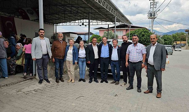 Kuyucak'ta vatandaşlar keşkek hayrında buluştu