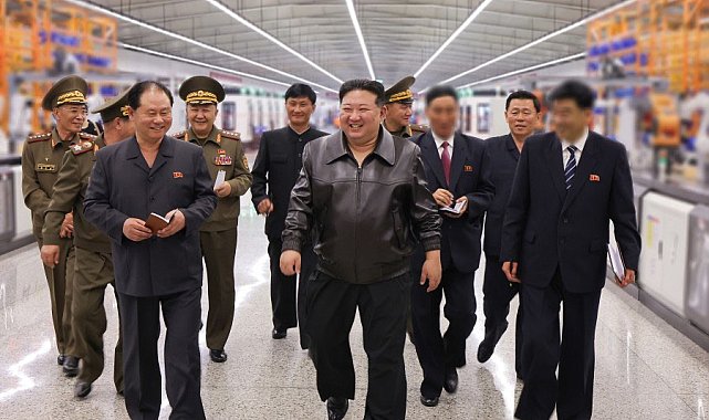 Kuzey Kore lideri Kim Jong-Un'dan silah fabrikalarına denetleme