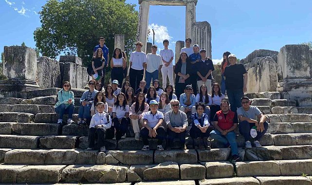 Lagina Antik Kenti'nde gençlerle yazar buluşması gerçekleşti