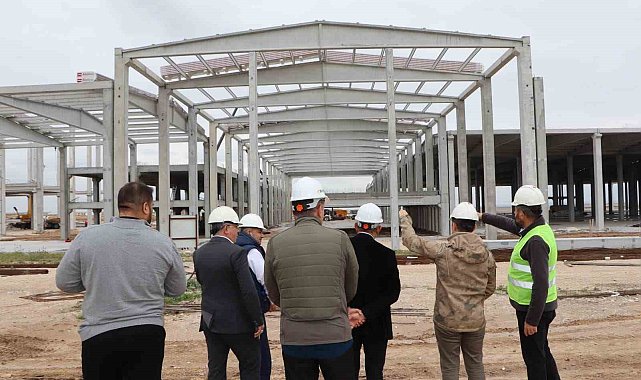 Lastik farikası inşaatında sona gelindi